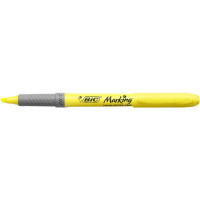 Produktbild för Överstrykningspenna BIC Grip Gul
