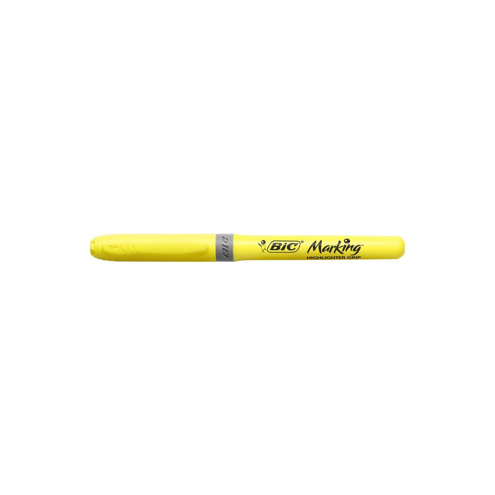 Produktbild för Överstrykningspenna BIC Grip Gul