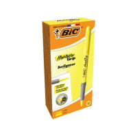 Produktbild för Överstrykningspenna BIC Grip Gul