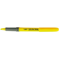 Produktbild för Överstrykningspenna BIC Grip Gul