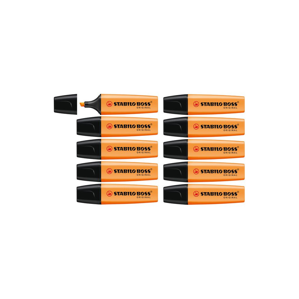 Produktbild för Överstrykningspenna STABILO Boss Orange