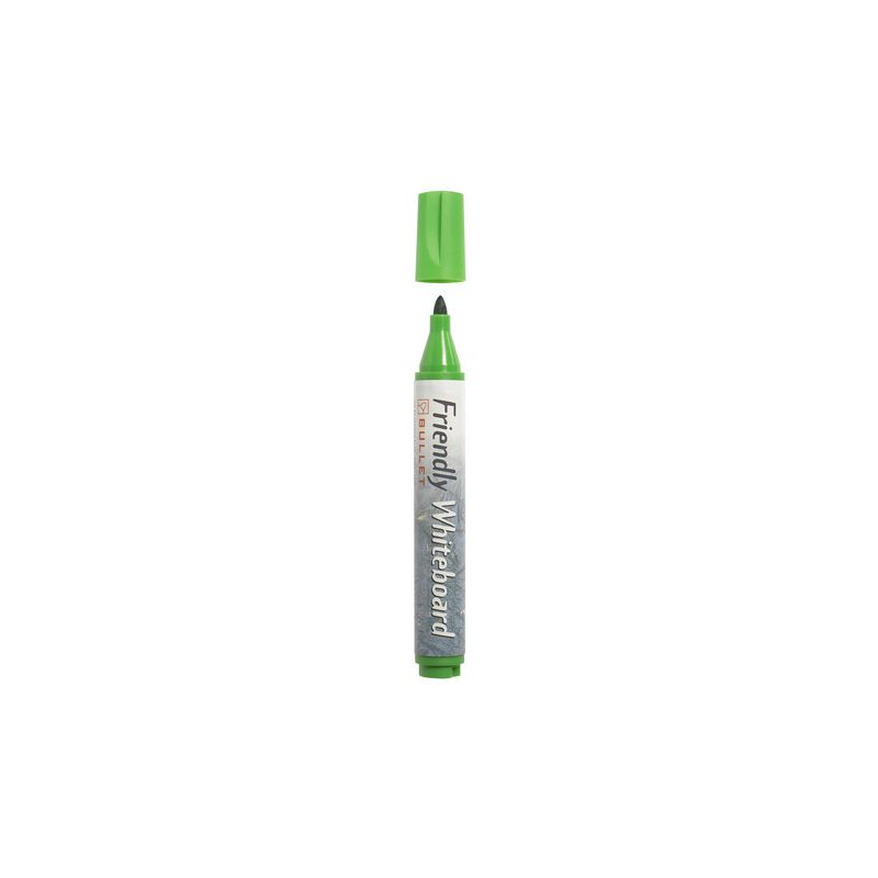 Produktbild för Whiteboardpenna FRIENDLY rund grön