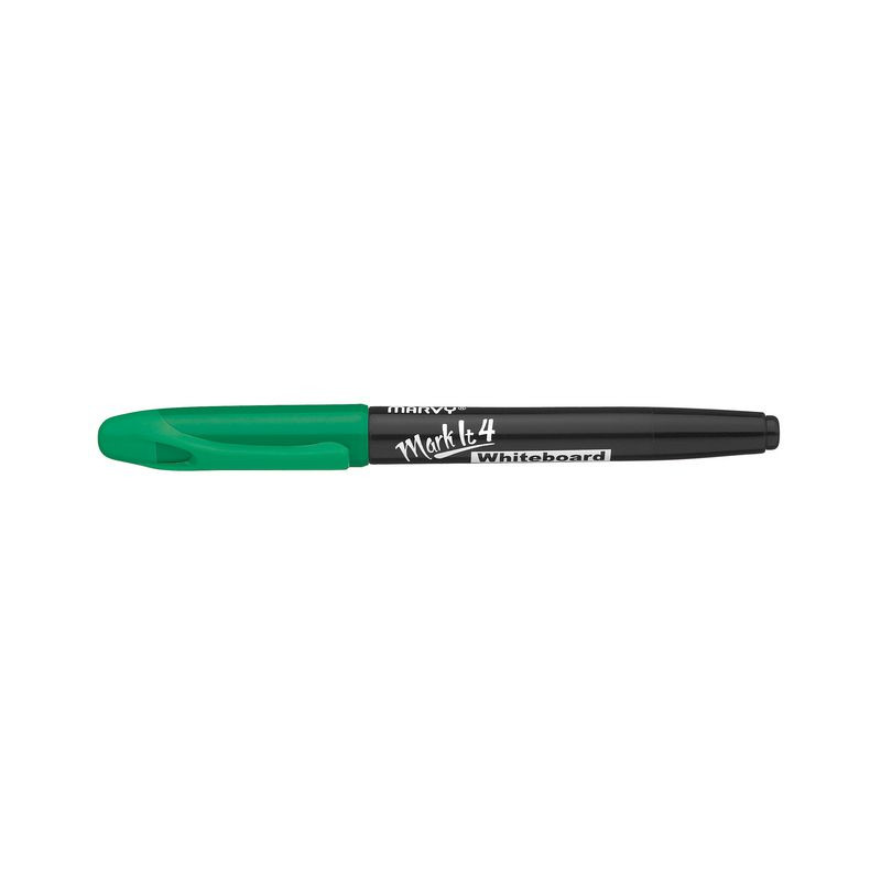 Produktbild för Whiteboardpenna MARVY Markit rund grön