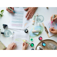 Produktbild för Överstrykningspenna EDDING 24 Blue A. gr