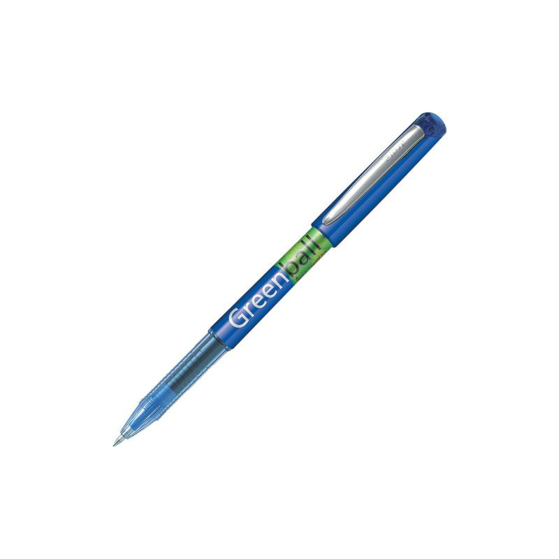Produktbild för Bläckkulpenna PILOT GreenBall 0,7 blå