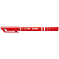 Produktbild för Fineliner STABILO Sensor 0,3mm röd