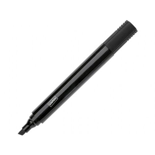 Staples Märkpenna STAPLES skuren 2-5mm svart