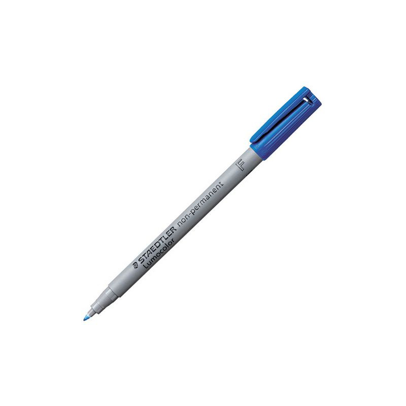 Produktbild för Universalpenna LUMOCOLOR F VL blå