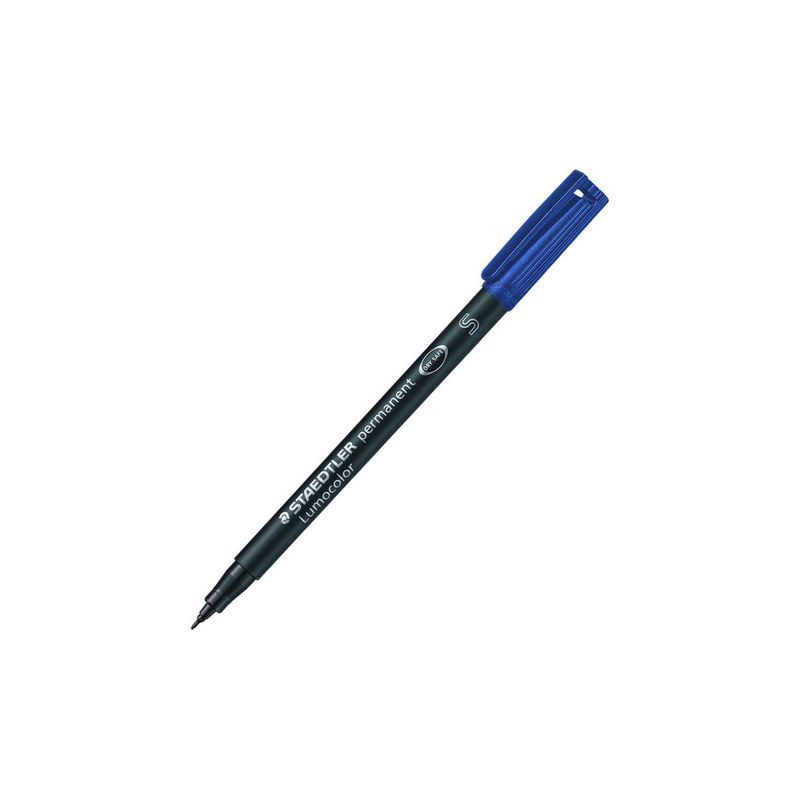 Produktbild för Universalpenna LUMOCOLOR F P blå