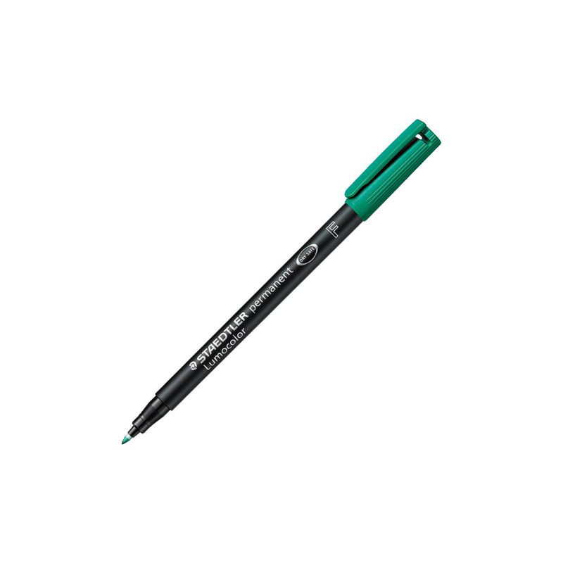Produktbild för Universalpenna LUMOCOLOR F P grön