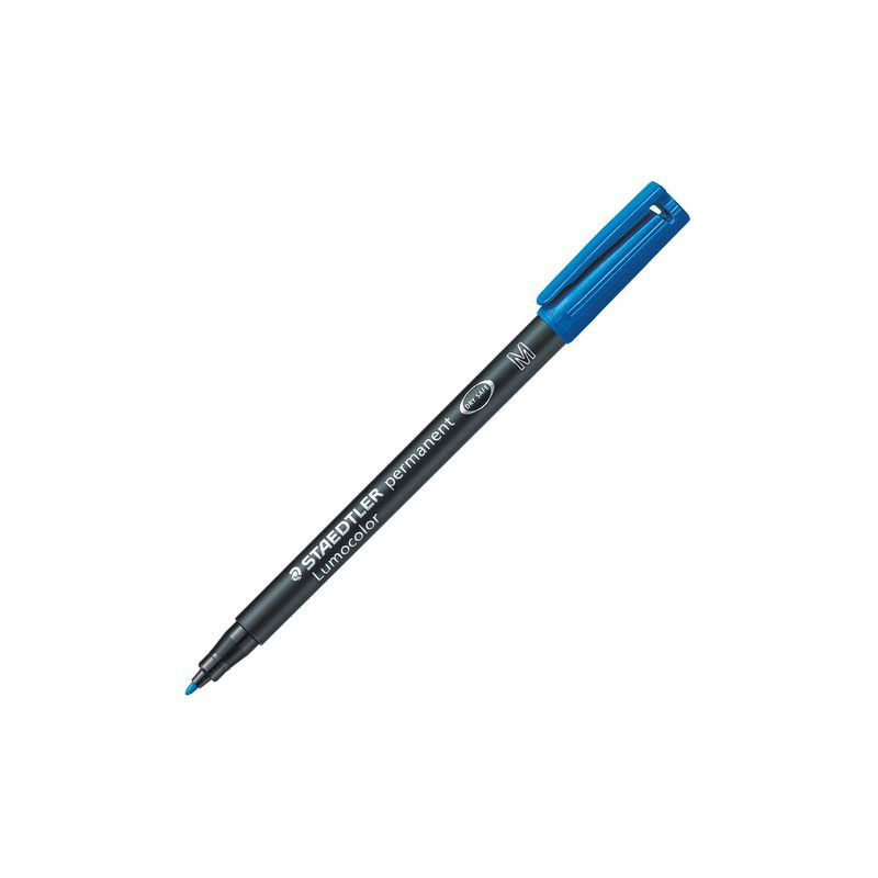 Produktbild för Universalpenna LUMOCOLOR M P blå