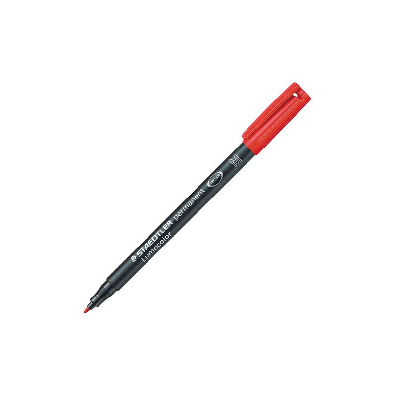 Produktbild för Universalpenna LUMOCOLOR M P röd