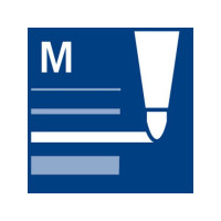 Produktbild för Universalpenna LUMOCOLOR M P röd