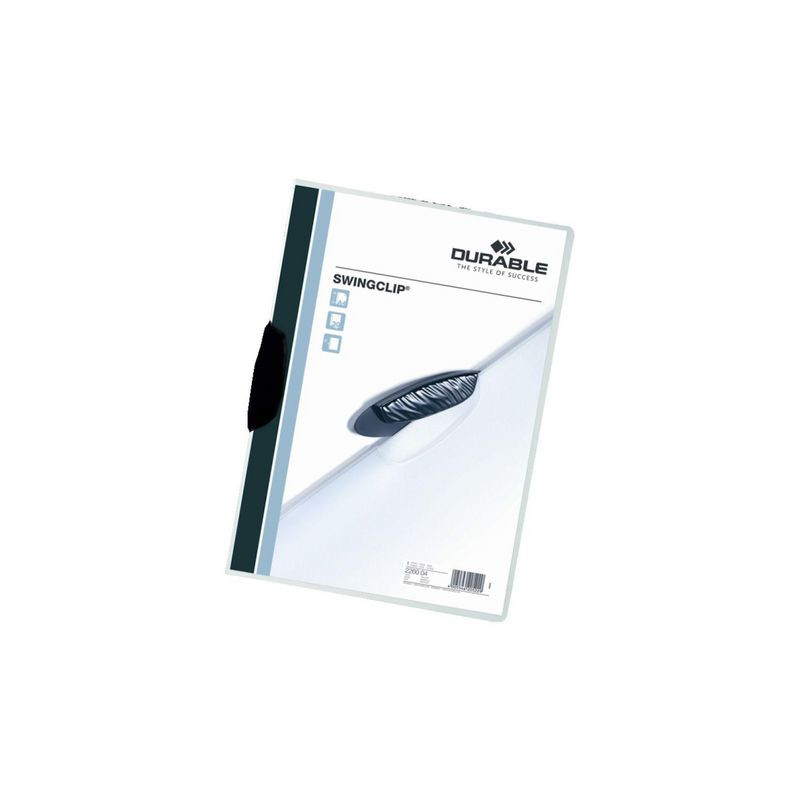 Produktbild för Klämmapp DURABLE Swingclip 2260 A4 sv.