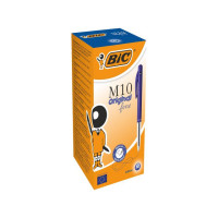 Produktbild för Kulpenna BIC Clic M10 0,8 blå