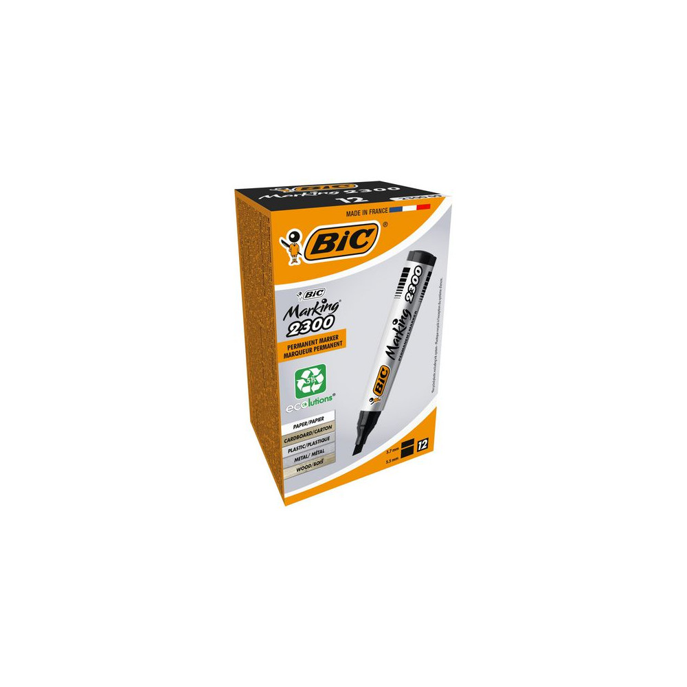 Produktbild för Märkpenna BIC Eco 2300 svart