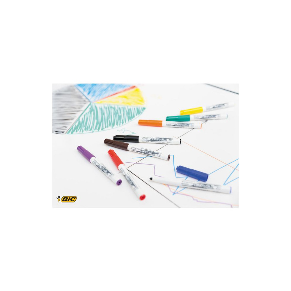 Produktbild för Whiteboardpenna BIC Velleda 1741 svart