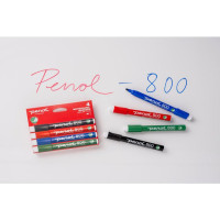 Produktbild för Whiteboardpenna PENOL 800 rund svart