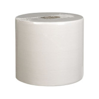 Produktbild för Torkrulle WYPALL L10 1-lag vit 228m/rl