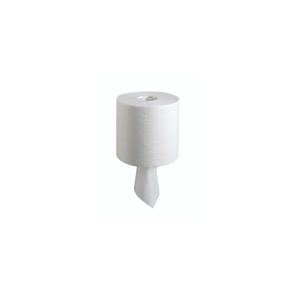 Produktbild för Torkrulle WYPALL L10 1-lag vit 228m/rl