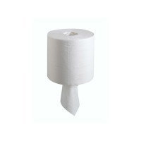 Produktbild för Torkrulle WYPALL L10 1-lag vit 228m/rl