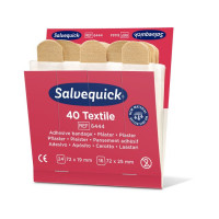 Produktbild för Plåster SALVEQUICK refill textil 40/fp