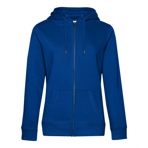 B and C Collection B&C QUEEN Zipped Hood Royal