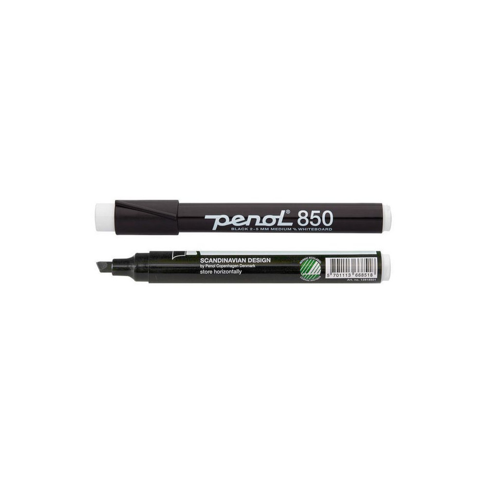 Produktbild för Whiteboardpenna PENOL 850 sned svart
