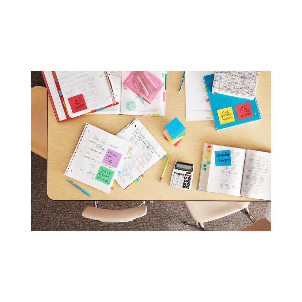Produktbild för Notes POST-IT Energetic 76x127mm