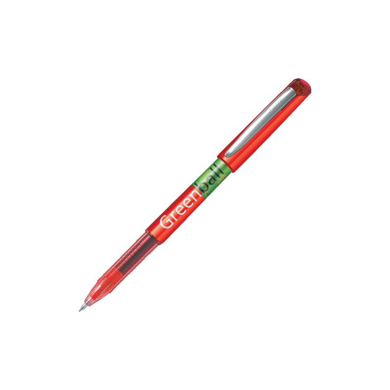 Produktbild för Bläckkulpenna PILOT GreenBall 0,7 röd