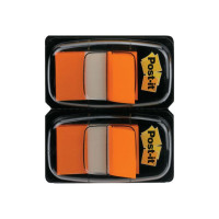 Produktbild för Index POST-IT 25,4x43,2mm orange 100/fp