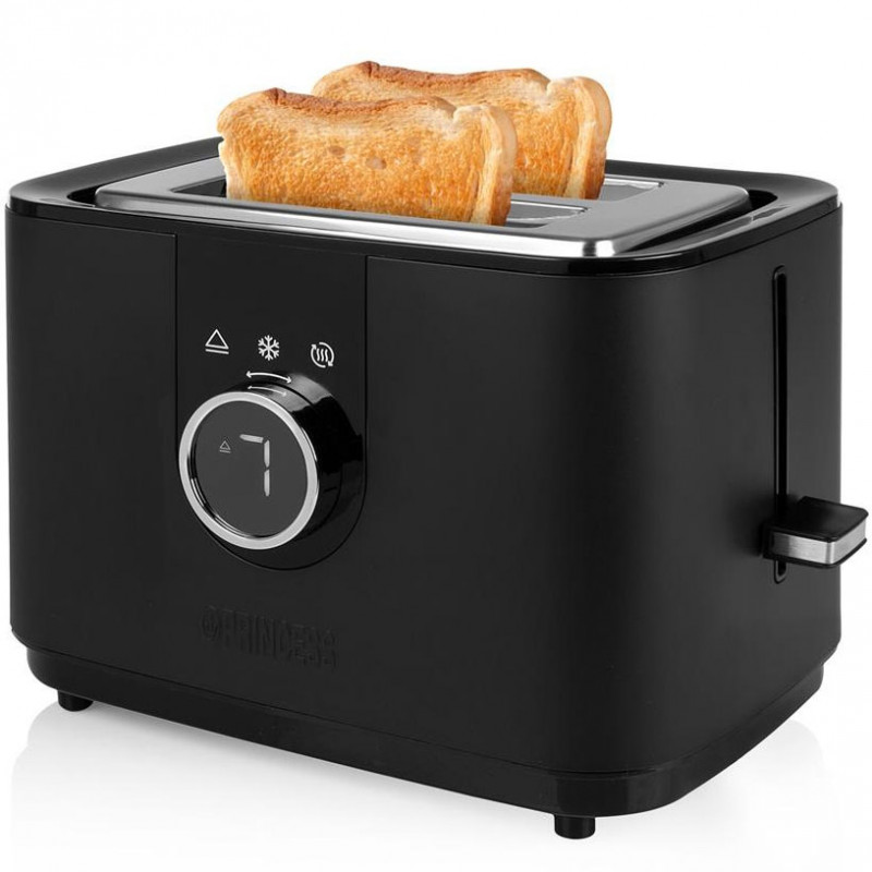 Produktbild för Brödrost Moments Toaster Digital Black Met.