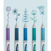 Produktbild för Gelpenna PENTEL EnerGel BL77 0,7 ljusblå
