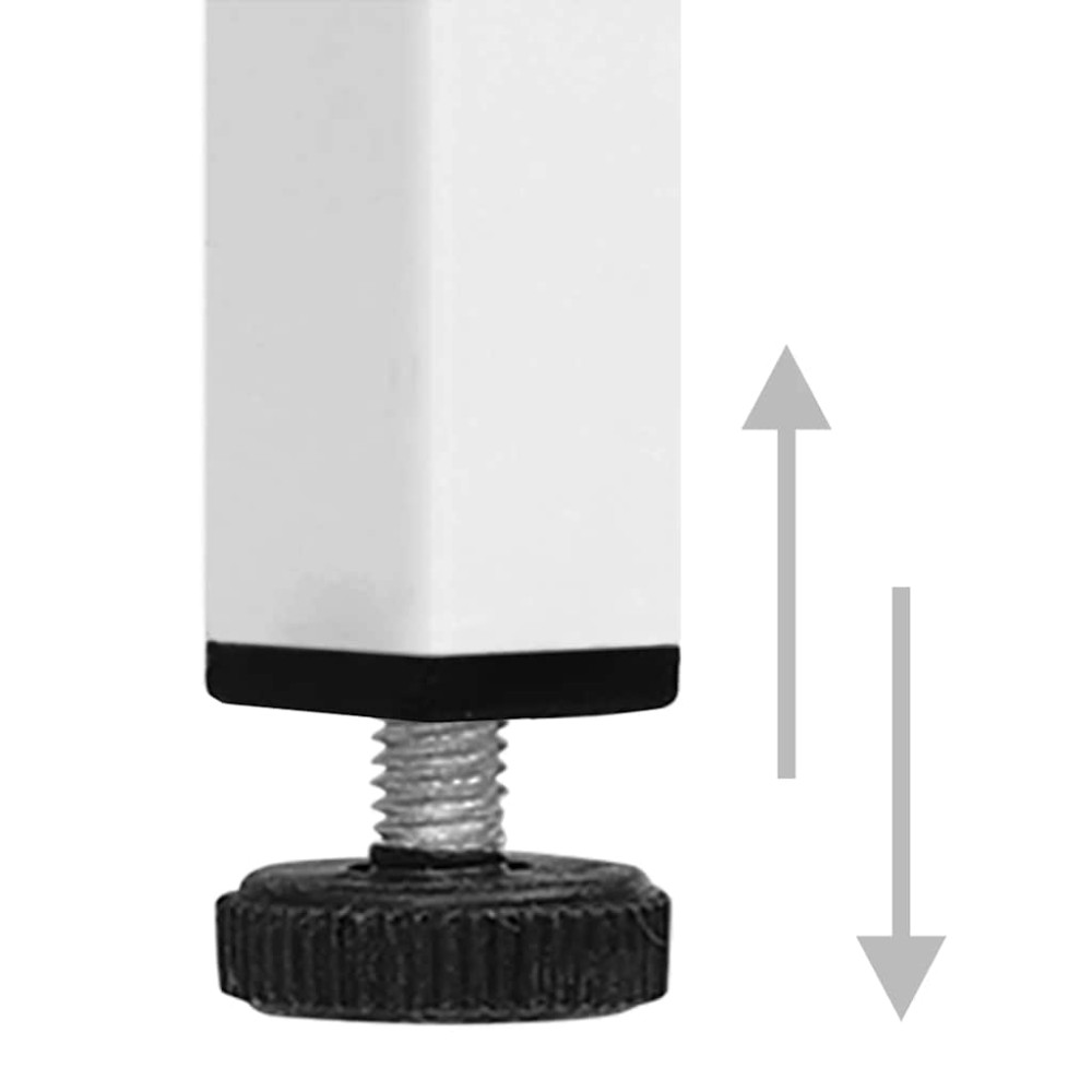 Produktbild för Garderob 90x50x180 cm vit stål