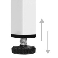 Produktbild för Garderob 90x50x180 cm vit stål