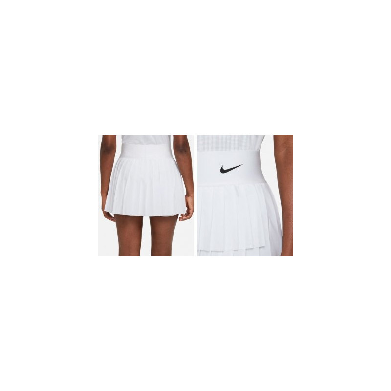 Produktbild för NIKE Court Advantage Pleated Skirt White