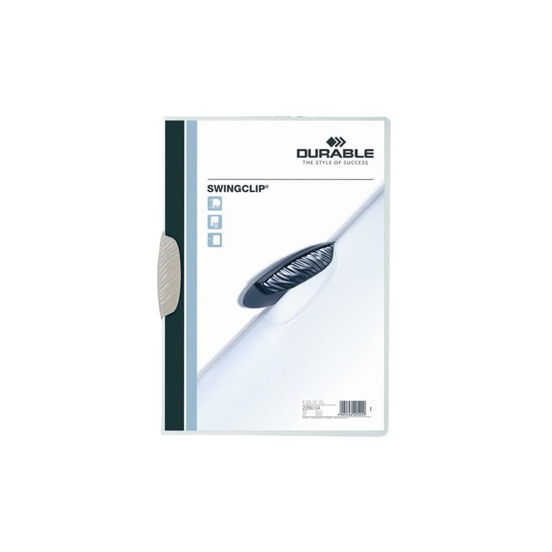 Produktbild för Klämmapp DURABLE Swingclip 2260 A4 vit