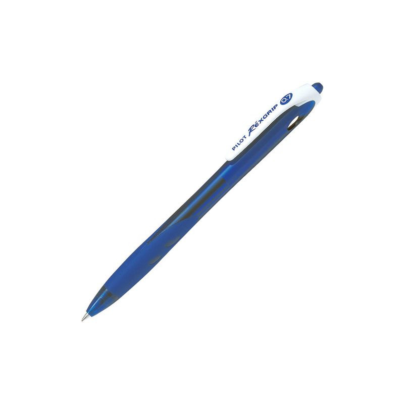 Produktbild för Kulpenna PILOT RexGrip medium 1,0 blå