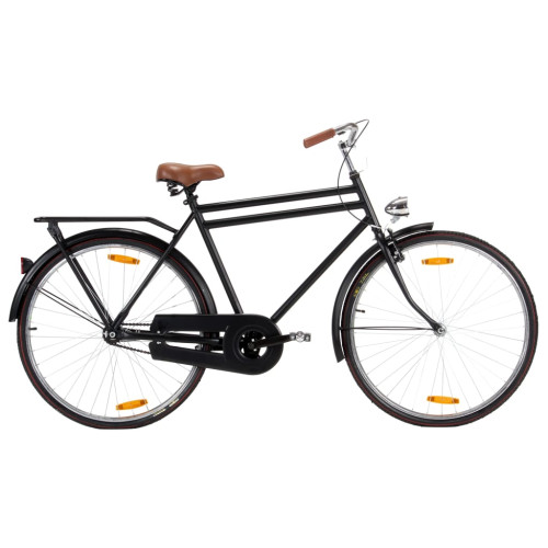vidaXL Holländsk cykel 28 tum däck 57 cm ram herr