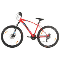 Miniatyr av produktbild för Mountainbike 21 växlar 29-tums däck 48 cm ram röd