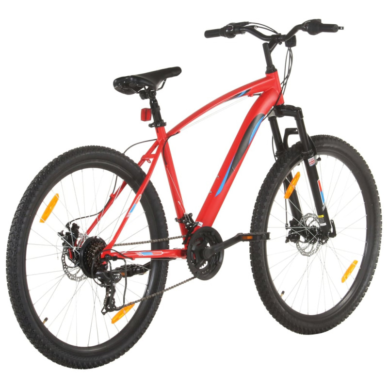 Produktbild för Mountainbike 21 växlar 29-tums däck 48 cm ram röd