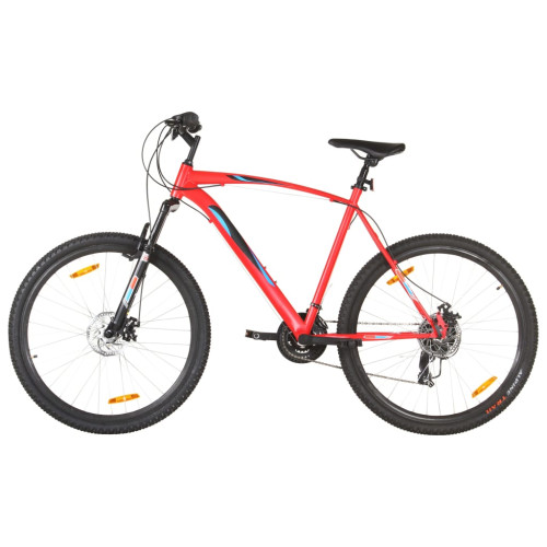 vidaXL Mountainbike 21 växlar 29-tums däck 58 cm ram röd