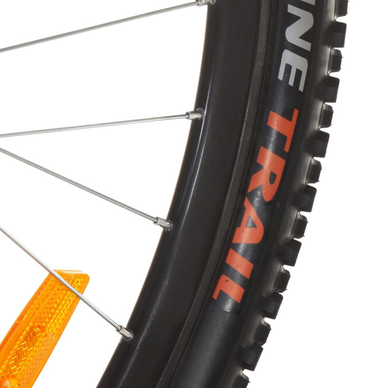 Produktbild för Mountainbike 21 växlar 29-tums däck 48 cm ram svart