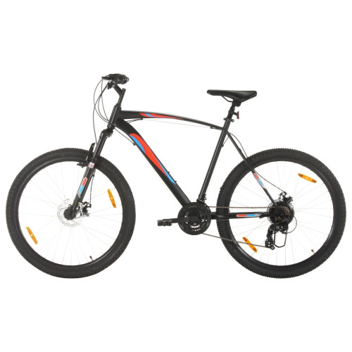 vidaXL Mountainbike 21 växlar 29-tums däck 53 cm ram svart