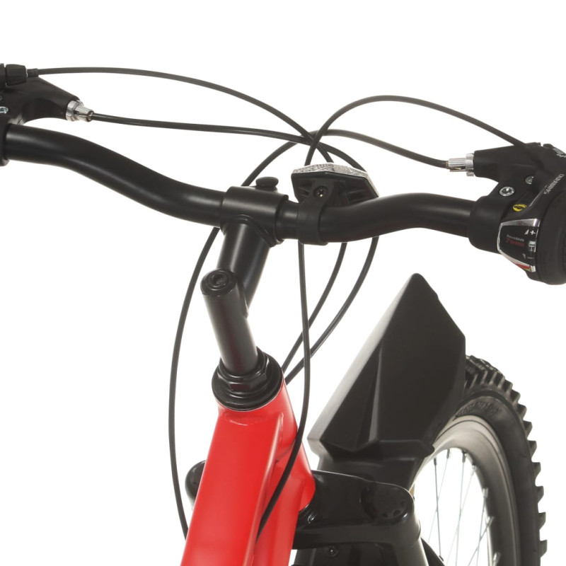 Produktbild för Mountainbike 21 växlar 26-tums däck 36 cm röd