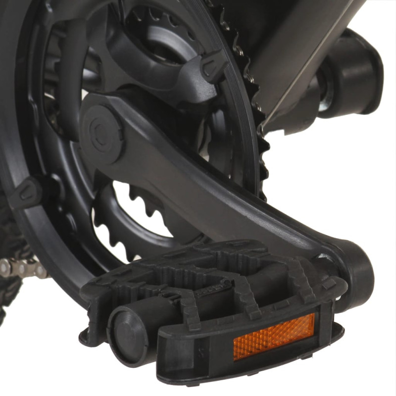 Produktbild för Mountainbike 21 växlar 26-tums däck 36 cm svart