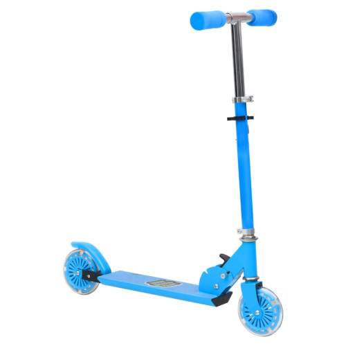 vidaXL Sparkcykel 2 hjul med justerbart aluminiumstyre blå