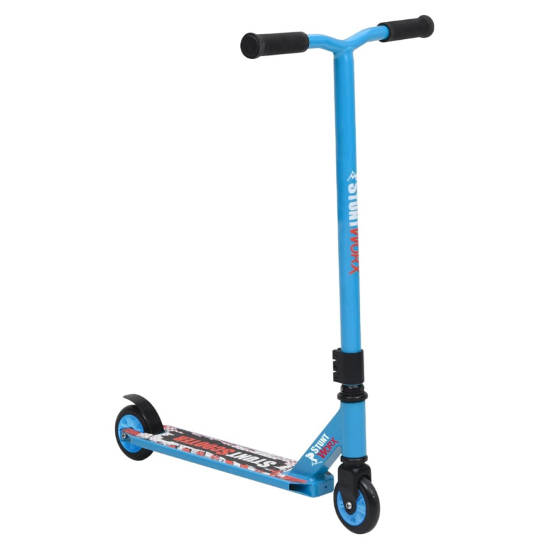 Produktbild för Sparkcykel med aluminiumstyre blå