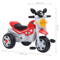 Miniatyr av produktbild för Trehjuling röd