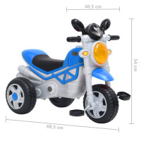 Produktbild för Trehjuling blå
